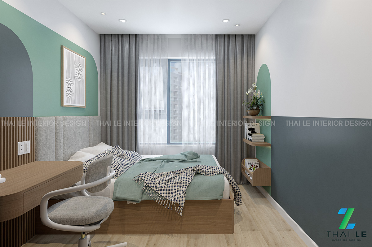 Thiết kế nội thất căn hộ West Gate Bình Chánh - 85m2